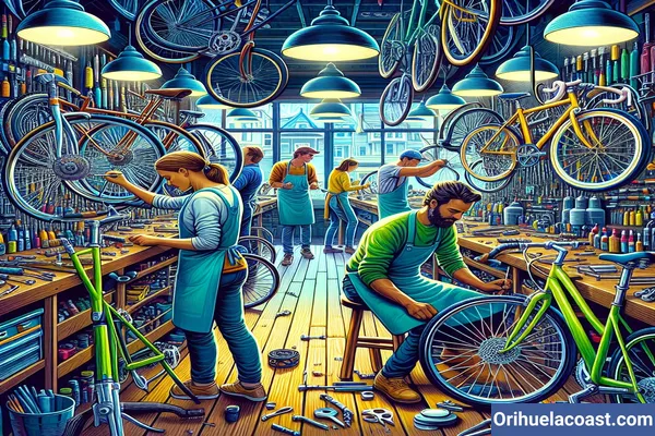 img los mejores servicios de reparacion de bicicletas en orihuela costa
